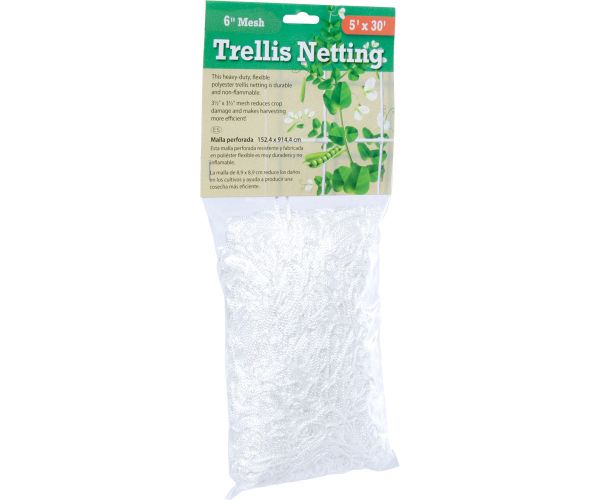 Trellis Netting 3.5" Mesh, 5'x15'