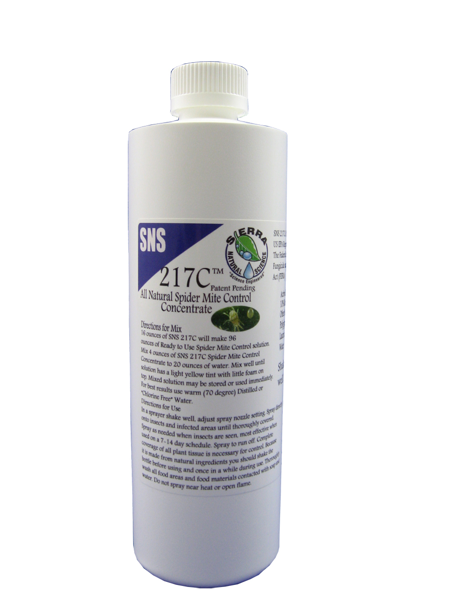 SNS 217C 16oz Mite Control Concentrate SNS 217C 16oz Mite Control Concentrate
