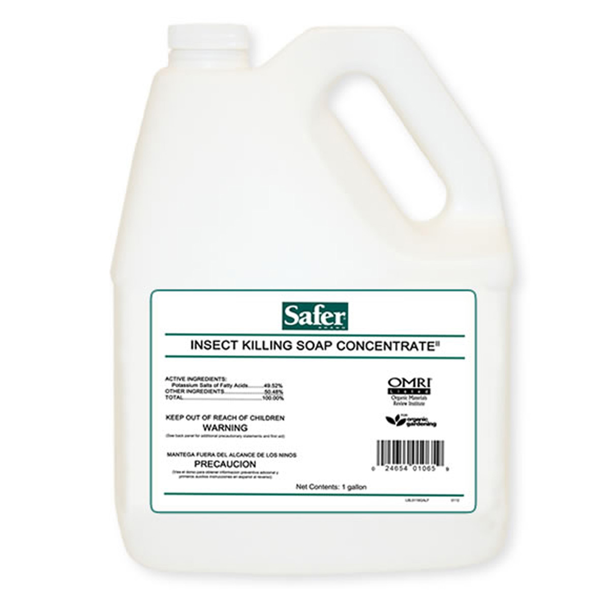 Safer Insect Killing Soap Concentrate 1 Gal Safer Insect Killing Soap Concentrate 1 Gal