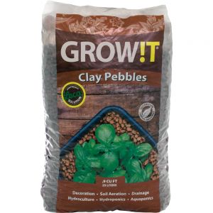 GROW!T Clay Pebbles, 25 L
