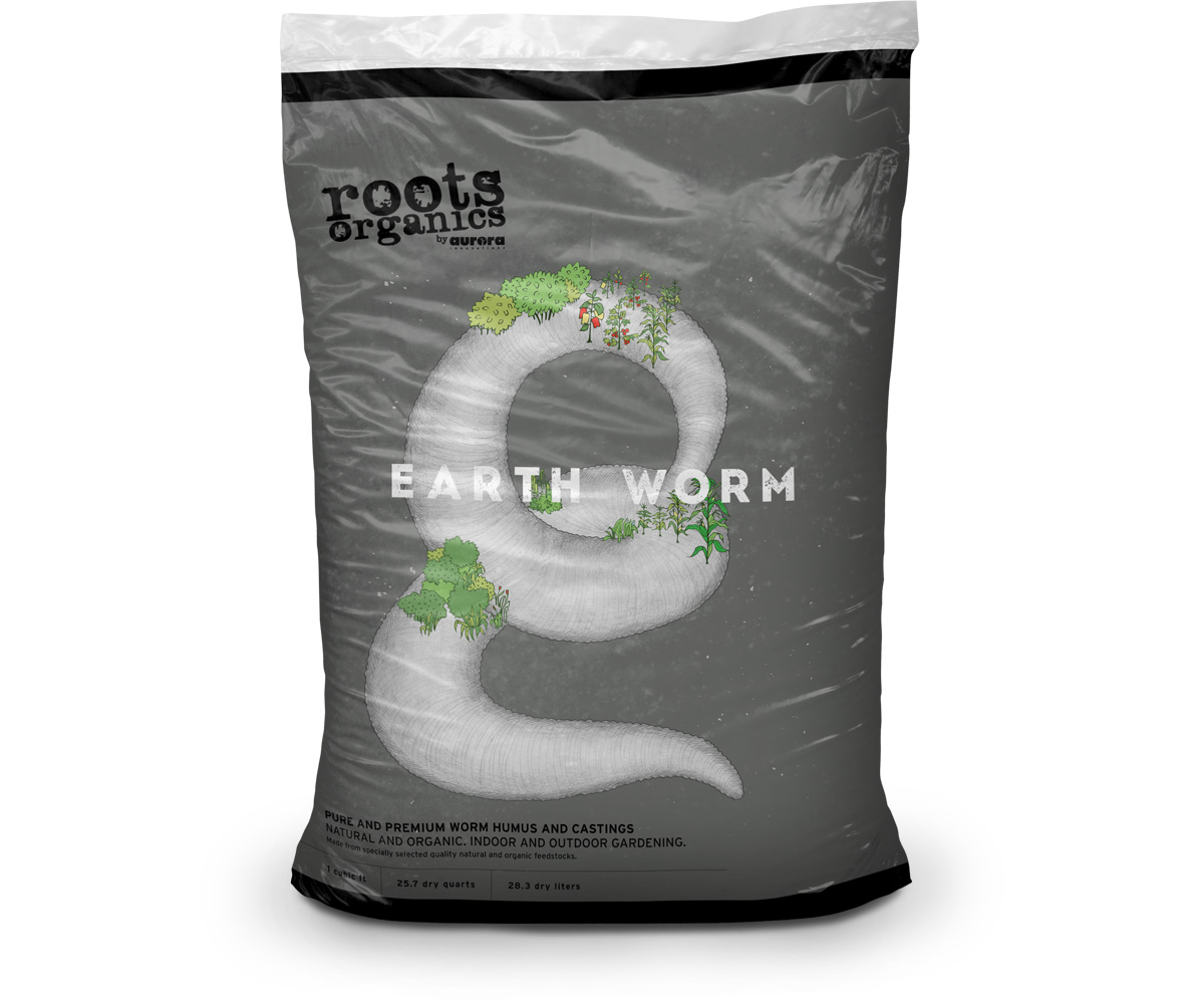 Roots Organics Earth Worm 1cf Roots Organics Earth Worm 1cf