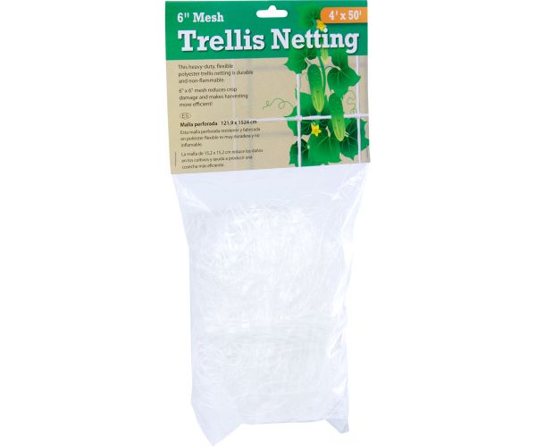 Trellis Netting 6" Mesh, 4' x 50'