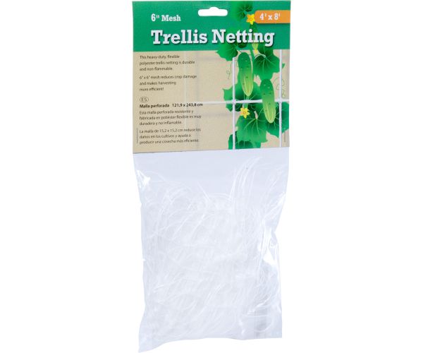 Trellis Netting 6" Mesh, 4' x 8'