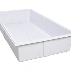 Active Aqua Premium Deep Flood Table, White, 2'x4