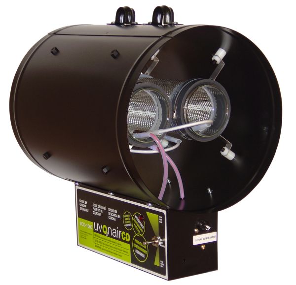 10" CD-In-Line Duct Ozonator 2 cells