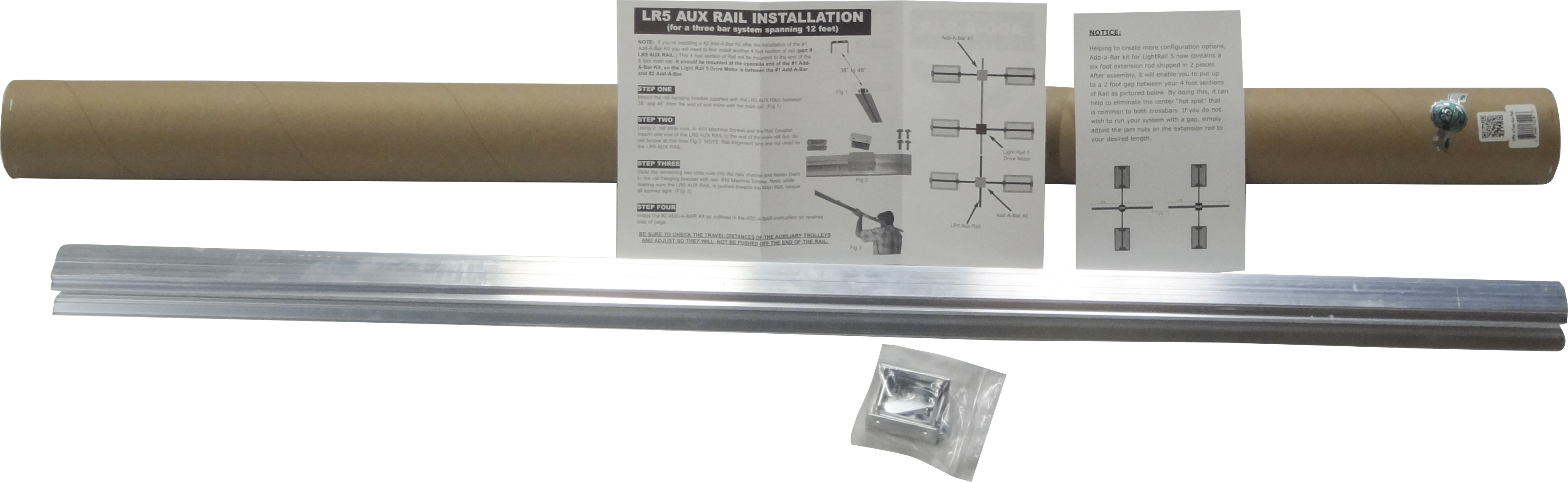 Light Rail 5, 4 foot auxilary rail Light Rail 5, 4 foot auxilary rail