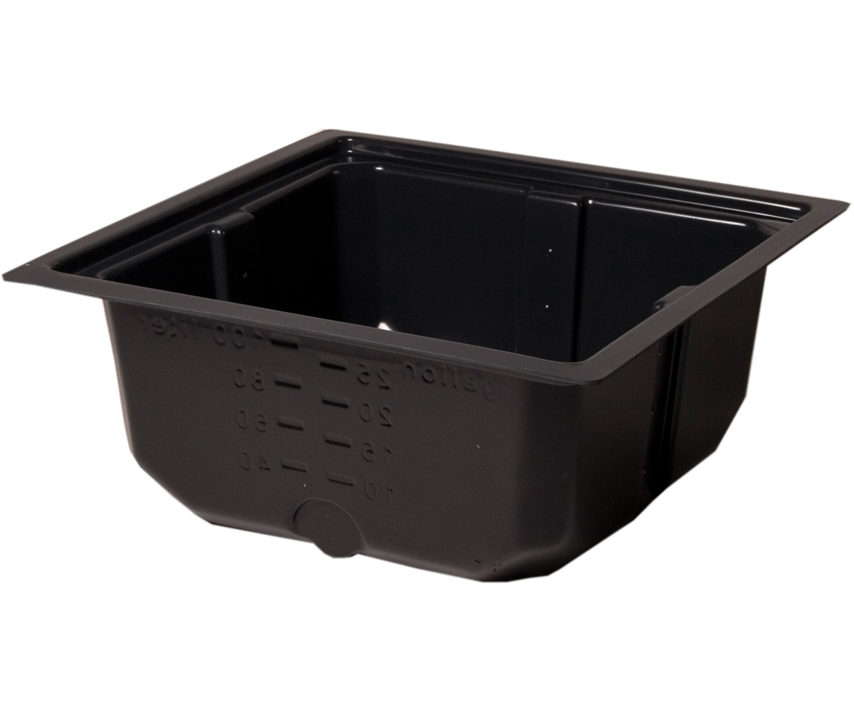 25 gal Reservoir, 30″x30″x13″‘ 25 gal Reservoir, 30"x30"x13"'