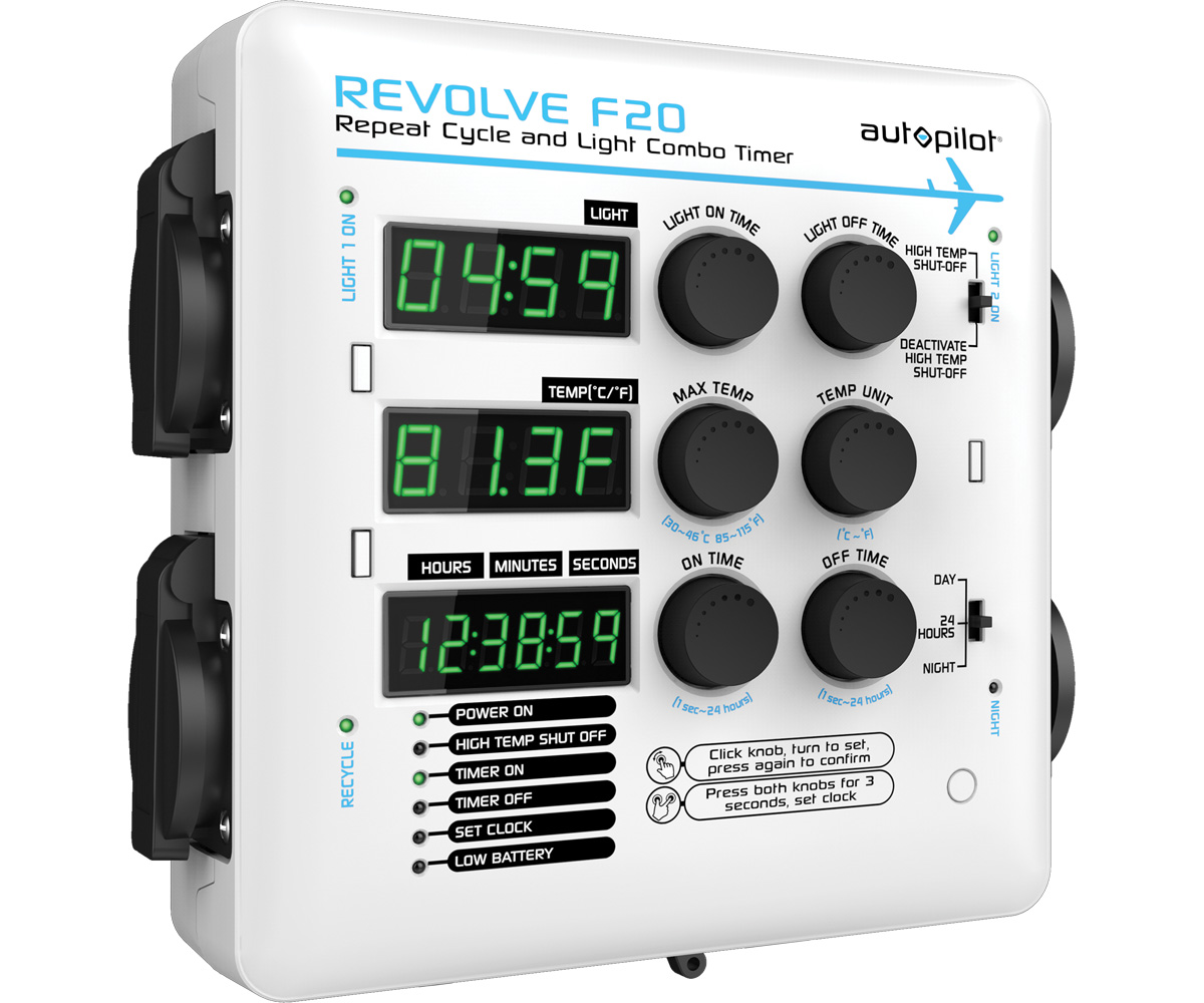 REVOLVE F20 Repeat Cycle and Light Combo Timer – 1 REVOLVE F20 Repeat Cycle and Light Combo Timer - 1