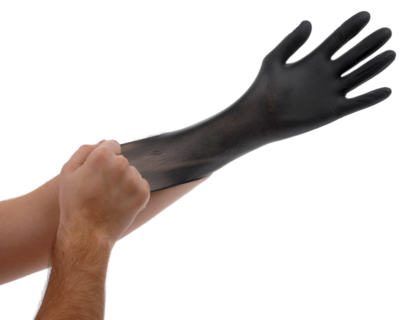 Black Lightning Gloves, large, pack of 100 Black Lightning Gloves, large, pack of 100
