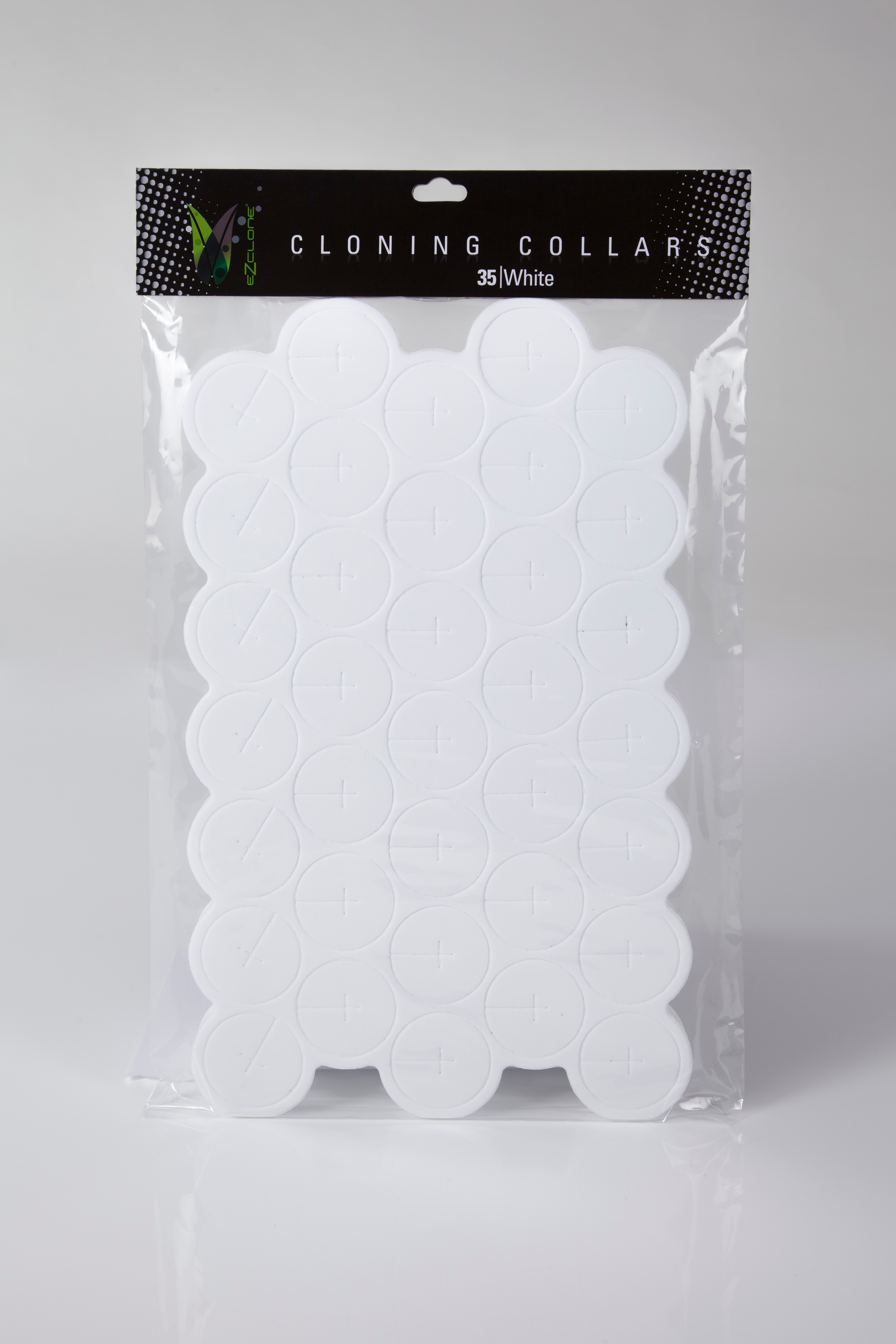35 White Cloning Collars 35 White Cloning Collars