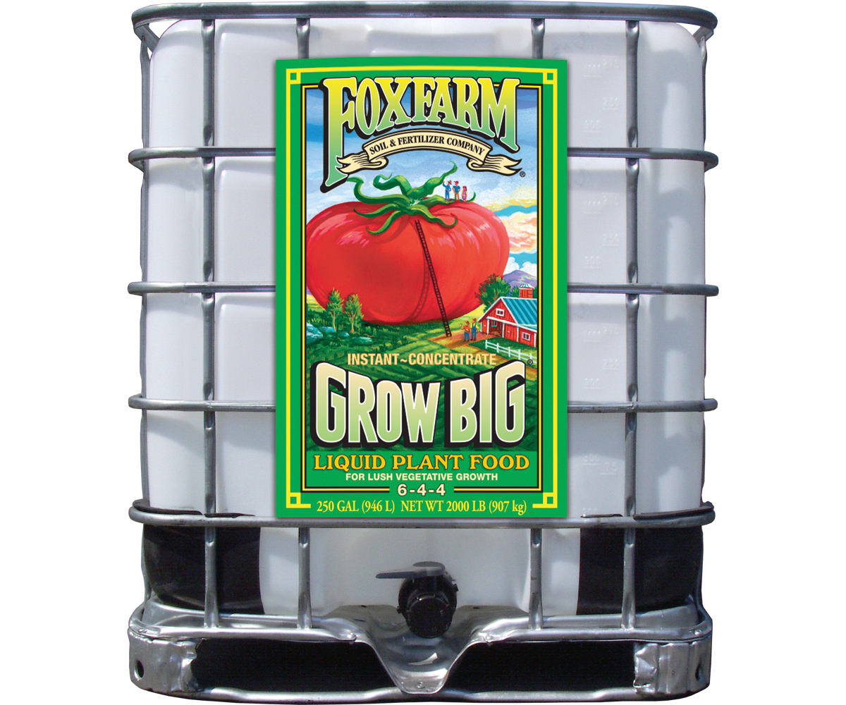 Grow Big Liquid Concentrate, 250 gal Grow Big Liquid Concentrate, 250 gal