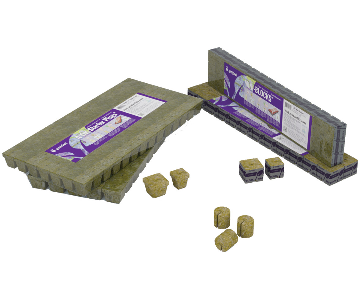 Grodan Pro MM 40/40 6/15, 1.5″x1.5″x1.5″, case of 2250 comm Grodan Pro MM 40/40 6/15, 1.5"x1.5"x1.5", case of 2250 comm