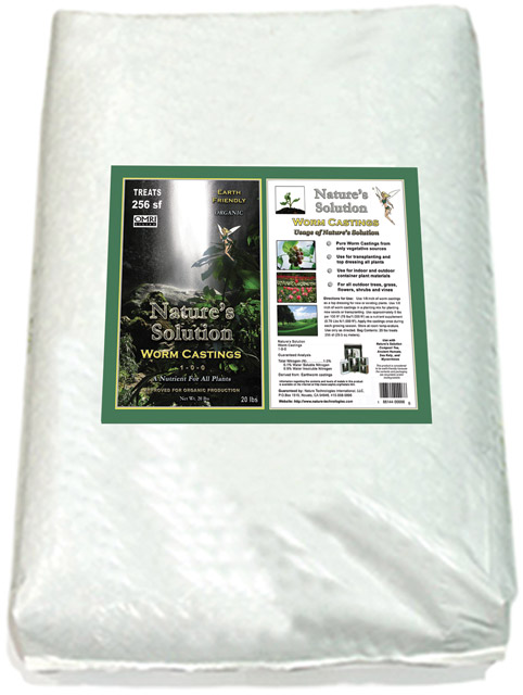 Organic Worm Casting 20 LB Organic Worm Casting 20 LB