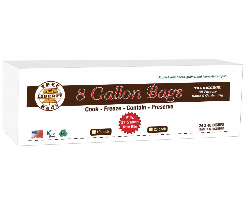 8 Gallon Bags 24″ x 40″ – 10 Pack 8 Gallon Bags 24" x 40" - 10 Pack