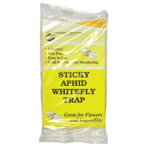 Sticky Aphid Whitefly Trap 5/Pack (80/Cs)