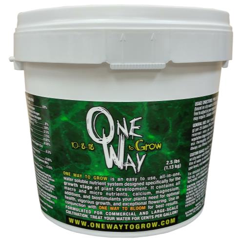 One Way to Grow 2.5 lbs / 1 kg (6/Cs) One Way to Grow 2.5 lbs / 1 kg (6/Cs)