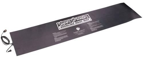 Super Sprouter 2 Tray Seedling Heat Mat Daisy-Chainable 12 in x 48 in (12/Cs)