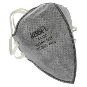 Grower's Edge Clean Room Vertical Fold-Flat Active Carbon Respirator Mask (20/Cs)